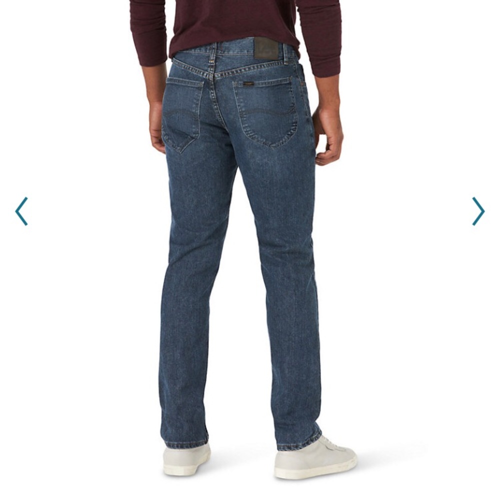NWT Mens Relaxed Fit Straight Leg Lee Jeans